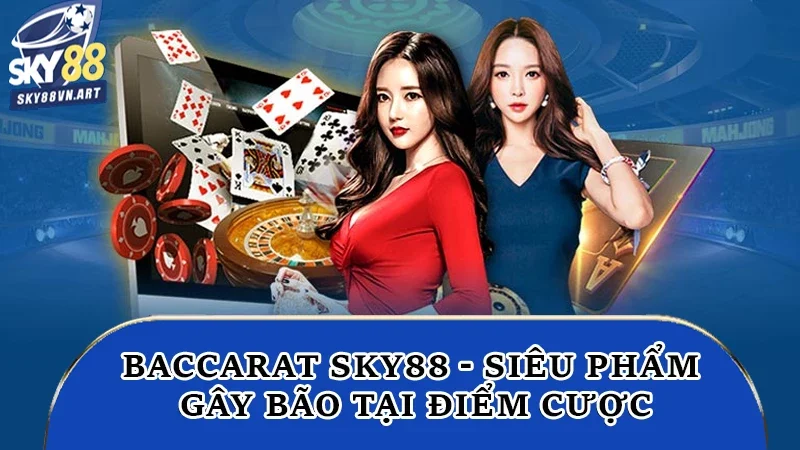 Baccarat Sky88 - Siêu phẩm gây bão tại điểm cược Baccarat Sky88 - Siêu phẩm gây bão tại điểm cược