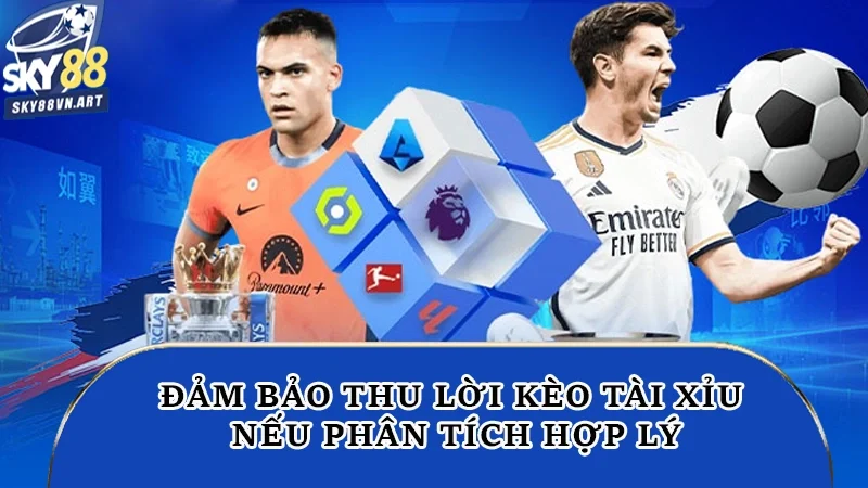 Đảm bảo thu lời kèo tài xỉu nếu phân tích hợp lý Đảm bảo thu lời kèo tài xỉu nếu phân tích hợp lý