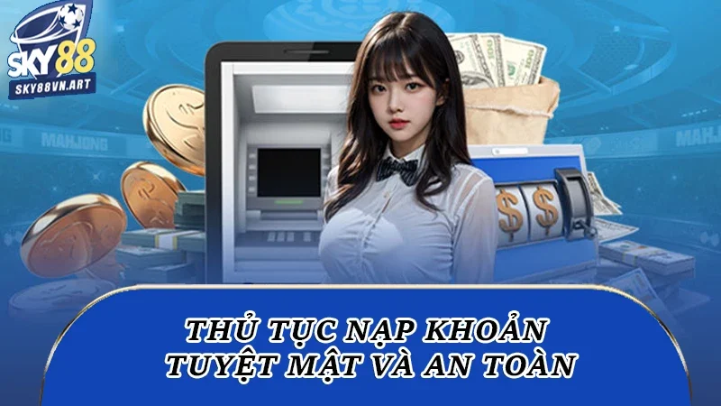 Thủ tục nạp khoản tuyệt mật và an toàn Thủ tục nạp khoản tuyệt mật và an toàn
